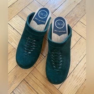 No. 6 Green Clogs